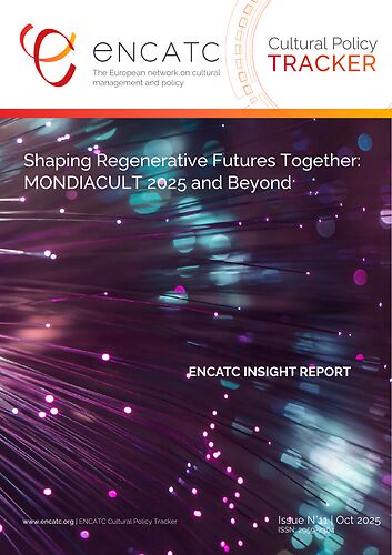 CULTURAL POLICY TRACKER - ISSUE #11