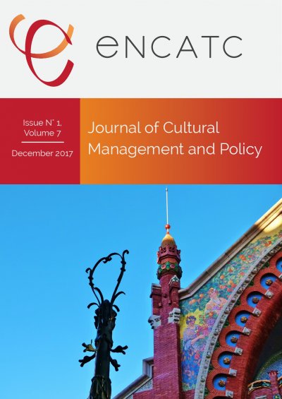ENCATC Journal of Cultural Management and Policy, Volume 7, Issue 1 