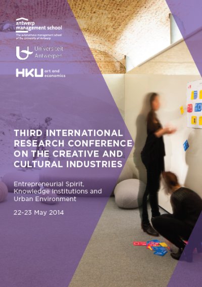 3rd International Research Conference on the Cultural and Creative Industries