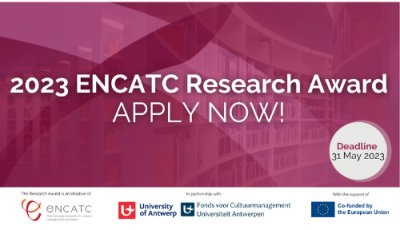 The 10th ENCATC Research Award on Cultural Management and Policy is now accepting applications!