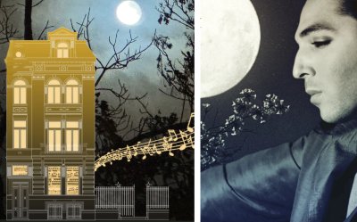 “All’Ombra della Luna” at the Galerie Lin Deletaille